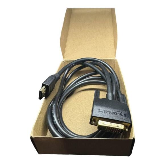 Amazon Basics HDMI-A to DVI (Male) Adapter Cable - Picture 1 of 2